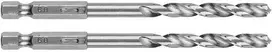 Wiertło Šešiakampis metalinis grąžtas 6,0 mm, 2 vnt.