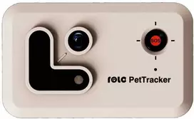 GPS sekimo pakabukas naminiams gyvūnams Enabot ROLA PetTracker, Baltas, SIM pridėta