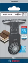 Bosch AII 65 BSPIB,Multi Mat. 65 x 40 mm, 1vnt.STARLOCK