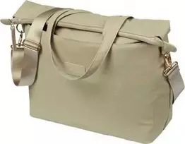 Krepšys BASIL MANHATTAN COMMUTER OFFICE DVIRAČIO KREPŠELIS, HOOK-ON, 12L, Wodoodporna, Taupe (NAUJIENA, 2025 m.)