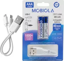 „Vega“ mobiliojo telefono baterija / akumuliatorius MBAAA400 USB-C