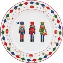 ROSE&TULIPANI THE CHRISTMAS BAND Apvalus padėklas serviravimui 31 cm