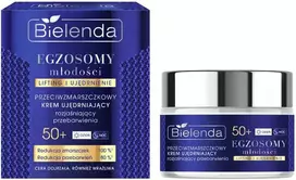 BIELENDA Exosomes of Youth stangrinamasis kremas nuo raukšlių, šviesinantis spalvos pakitimus 50+ dienai ir nakčiai 50 ml