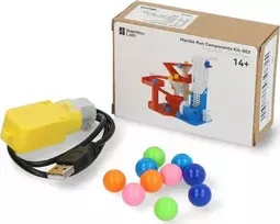 Marble Run Components Kit-003 - elementų rinkinys kamuoliuko takeliui kurti - Bambu Lab