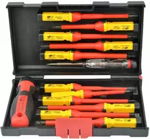 AW-Tools Atsuktuvų komplektas AWTools AW36989; VDE; 1000V; 13 vnt.