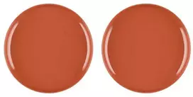 Mplco Maku Kitchen Life Simple lėkštė 21 cm terracotta 2 vnt.