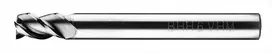 Grąžtas Baildon DIN 6527 K FWP3A 4 mm karbido freza, VHM TiAlN, Z3, 54–5 mm