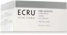 ECRU New York Dry Wax stiprios fiksacijos vaškas plaukų formavimui, 50 ml