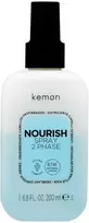 Kemon Nourish Purškiklis 2 Phase maitinamasis dvifazis plaukų purškiklis, 200 ml