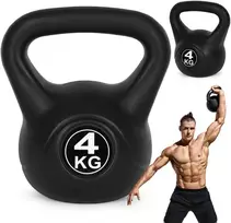 Kettlebell 4kg, treniruoklis, hantelis, svarmuo, ModernHome