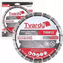 Tvardy segmentuotas deimantinis diskas 230x12x22,23 mm (25)