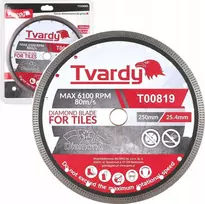 Tvardy Diamond diskas akmens masės dirbiniams 250x10x25.4/22.23mm (25)