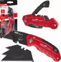 Tvardy sulankstomas peilis FASTFOLD su trapecijos ašmenimis 60x19x0,6mm SK2H TVARDY (10/60)
