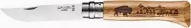 Opinel Animalia Oak Buffalo peilis 08