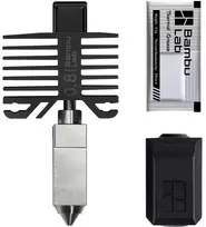Hotend galvutė 0.8mm – skirta Bambu Lab X1 ir P1 serijų spausdintuvams