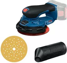 Ekscentrinis šlifuoklis Bosch GEX 18V-150-3 Professional; 18 V (be akumuliatoriaus ir pakrovėjo) + L-BOXX 162