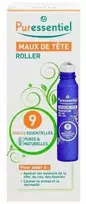 Puressentiel Roller Essential Oils Pain Relief For Headache Roll-On Body Oil For Head, 5 ml