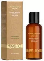 Yes For Lov Yesforlov Masažo ir tepimo organinis aliejus Apelsinų žiedų (Natural Massage Lubricant) 100 ml
