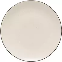 Costa Nova Akmens masės lėkštė Augusta, ⌀ 27 cm - Juoda