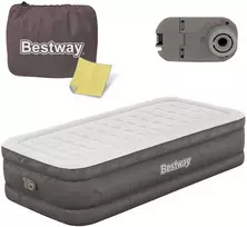 Pripučiamas čiužinys 191x97x46 cm su įmontuotu elektriniu siurbliu Bestway 69048