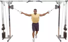 Kryžminės traukos treniruoklis Body-Solid GCCO150