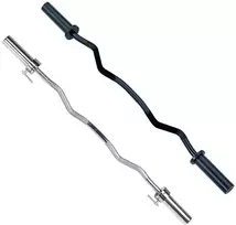 Body-Solid olimpinis lenktas grifas 120 cm