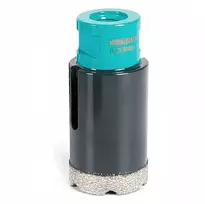 38mm Deimantinė sauso gręžimo karūna BIHUI DRY GRES TURBO