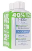 Ducray KELUAL SQUANORM Šampūnas for oily dandruff, pack of 2 x 200 ml
