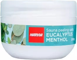 Šveičiamoji pirties druska HARVIA eukaliptas - mentolis 200g