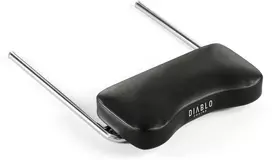 Diablo Chairs Diablo X-Ray 2.0 Žaidimų kėdės kojų atrama | Juoda