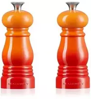 Le Creuset Salt and pepper mill set 11cm Oranžinis