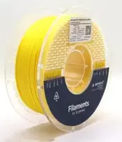 Gembird GEMBIRD Filament PLA High Speed geltona 1 75 mm 1kg