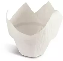 Guardini kepimo formos, 12 vnt., baltas, oro gruzdintuvė, Ø8,5x8cm