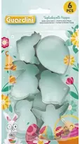 Guardini sausainių ir meduolių formelių rinkinys 6 vnt. Velykinės 5-6x2cm