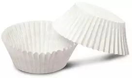Guardini keksiukų kepimo formos 100 vnt. baltas Easy Bake Bio Ø4,5x2,3cm