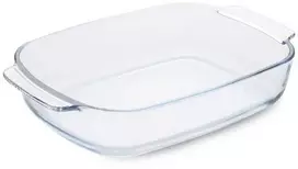 Guardini stiklinis kepimo indas stačiakampis borosilikatinis stiklas 34x22,5x6cm / 2,7L