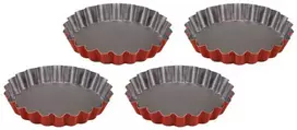 Guardini Tartaletes forminu komplekts 4 gab. Rossana O 12 x 1 9cm