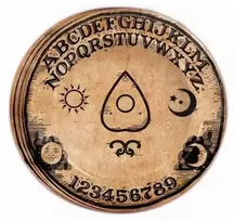 Fiesta Ouija popierinės lėkštės
