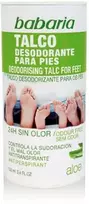 Babaria Deodorising Tal For Feet pėdų dezodorantas talko pavidalu, 100 g