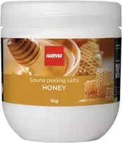 Šveičiamoji pirties druska HARVIA medus 1kg