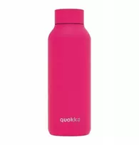 „Quokka Solid“ nerūdijančio plieno termo butelis 510 ml (aviečių rausva)