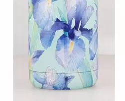 „Quokka Solid“ nerūdijančio plieno termo butelis, 510 ml (Mėlyna Irises)