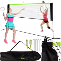 Universalus tinklinio / badmintono tinklas