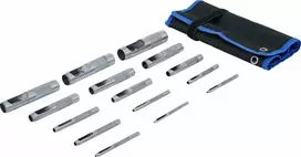 Bgs Technic Skylių išmušėjų rinkinys | 2 - 22 mm | 15 vnt. (74570)
