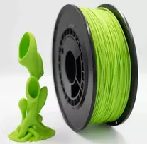 3D plastikas Filalab PLA+ 1.75mm 1kg - Lime Žalias