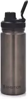 Termo buteliukas GYM 550 ml pilkas AMBITION