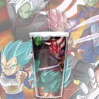 Sd Toys Dragon Ball Super Future Trunk 3D lenticular tumbler 50ml