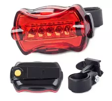 LED galinis dviračio žibintas, raudonas
