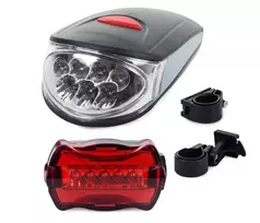 LED dviračio žibintų rinkinys