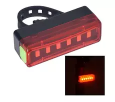 LED įkraunamas galinis dviračio žibintas